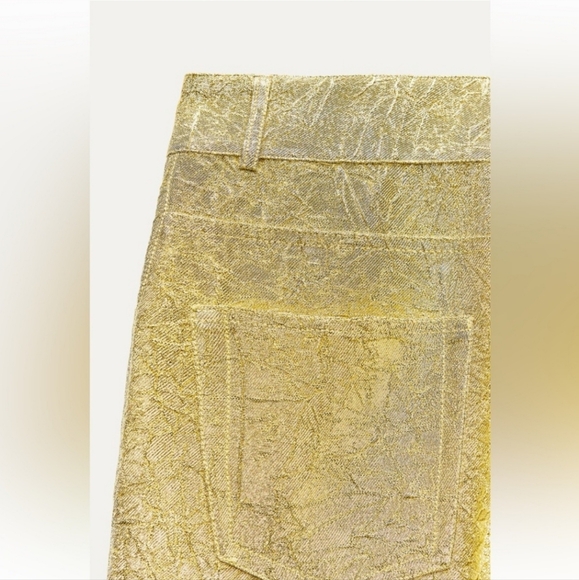 ❌️SOLD❌️SHINY PANTS ZW COLLECTION SIZE M - Picture 12 of 12